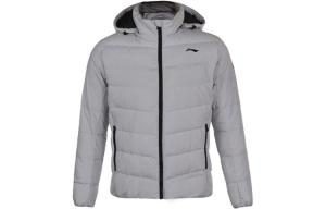 Пуховик мужской серый Lining
