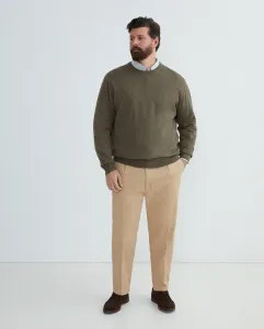 Мужские спортивные брюки больших размеров Regular Fit Emidio Tucci, бежевый