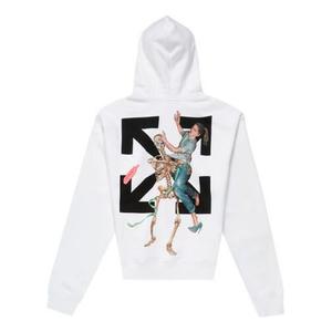 Толстовка pascal painting arrow sweater men's white Off-White, белый