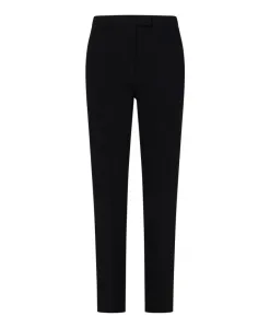 Черные узкие брюки со стильными карманами Max Mara, черный