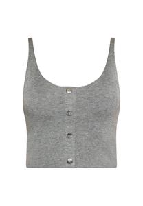 NAEMI Топ в сером цвете