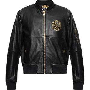 VERSACE JEANS COUTURE Куртка-бомбер с молнией, Black