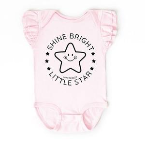 Боди с рукавами-крылышками Mini smiley shine bright little star The Juniper Shop, Ballerina