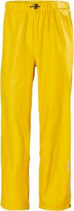 Helly-Hansen Workwear Voss мужские водонепроницаемые дождевые штаны - эластичный пояс, регулируемый низ - светоотражающие защитные водонепроницаемые брюки Helly Hansen, 310 Light Yellow