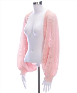 Платье из сетчатой вязки