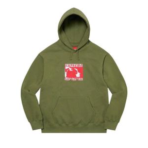 Толстовка Supreme Dog Eat Dog Hooded Sweatshirt, Olive