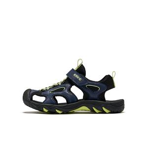 ERKE KIDS Детские сандалии Jungle Slip Resistant с низким верхом, дышащие, черно-зеленые