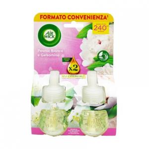 Сменный картридж для электроинструмента, 2 шт., 19 мл, белый пион и жасмин. Air Wick