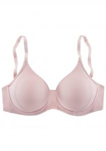 Бюстгальтер-футболка Lascana, розовый