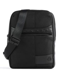 Шерстяная сумка через плечо из переработанного полиэстера Piquadro, черный