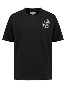 Рубашка Shiwi Finn Sketched Flowers, черный