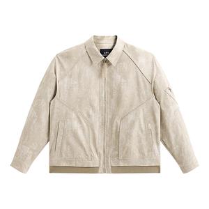 Модная куртка с воротником-лацканом в стиле тай-дай свободного кроя для мужчин PEACEBIRD MEN, summer beach 1