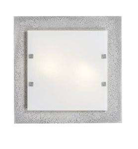 Потолочный светильник Lumicom Beton Led, 40x6x40 см цвет beton dekor