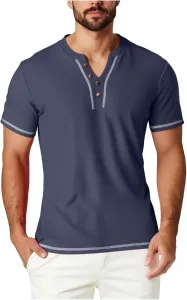 Футболка с V-образным вырезом для мужчин, Regular Fit, Y2K