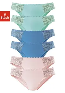 Трусики Petite Fleur Jazz (6 шт.), изготовлены из качественного эластичного хлопка, синий