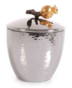 Сахарница для граната с ложкой Michael Aram, Silver