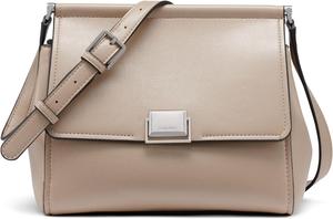 Сумка-кроссбоди Calvin Klein Ellis Flap, Silver Mink
