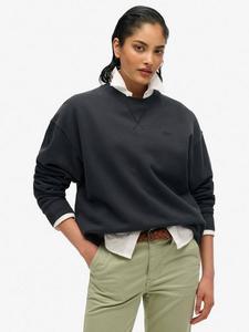 Свитшот Studios Crew Superdry, Washed Black