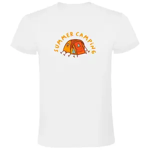 Футболка Kruskis Summer Camping, белый