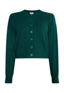 Вязаный кардиган MYMO Knit Cardigan Biany, темно-зеленый