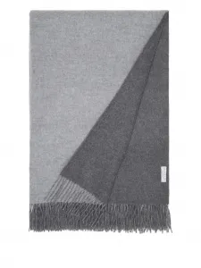 Плед с бахромой, 200х150 см, Brunello Cucinelli, серый