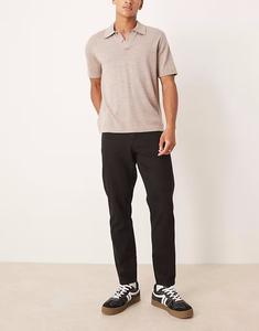 Зауженные джинсы черного цвета Asos Design