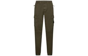 Повседневные брюки мужские оливково-коричневые Stone Island, коричневый