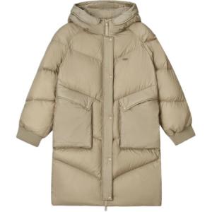 Levis Куртка пуховая Levi's женская кофейная, Coffee