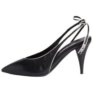 MIU MIU Туфли на высоком каблуке 8,5 см, женские, черные