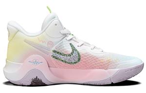 Кроссовки Nike KD Trey 5 IX Vintage Basketball Shoes Unisex Mid-top Blue/pink/yellow, желтый