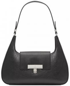 Сумка на плечо Becky Turnlock Calvin Klein, серебряный