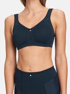 Бюстгальтер без косточек комфорт плюс капри Susa, синий