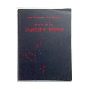 Модуль Dungeon Master Kit #1 - Palace of the Vampire Queen (1st Printing), Role Playing Games (Wee Warriors)