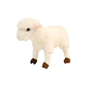 Игрушка плюшевая кукла имитация овцы милая, высота 14см/22см Bitter purchase