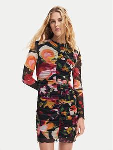 Платье на каждый день приталенного кроя Desigual, черный