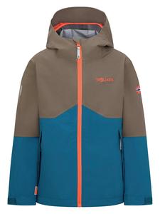 Trollkids Функциональная куртка "Gjende" коричнево-синего цвета