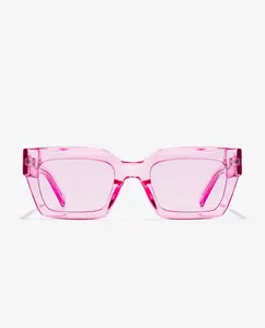 Солнцезащитные очки унисекс D.Franklin в квадратной оправе и с прозрачной отделкой модель Tokyo, цвет Rosa