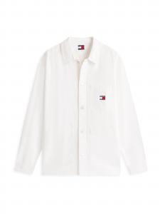 Tommy Jeans Куртка межсезонная 'ESSENTIAL' в белом цвете