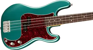 Бас-гитара Fender American Professional Classic Precision 2025 года с грифом из палисандра, цвет Faded Sherwood Green Metallic