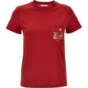 Футболка Max Mara Nunzio с логотипом MaxMara, красный