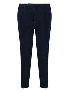 Плиссированные брюки Santaniello, синий