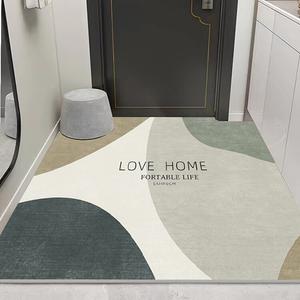 Budis Ковер 120х140 см для прихожей, впитывающий и нескользящий, нарезной, Nishangliuying