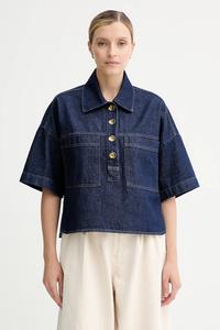 Джинсовая блузка Sessun, синий