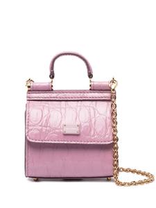 Dolce & Gabbana сумка на плечо Sicily 58 размера мини, черный