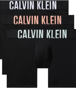 Комплект из 3 трусов-боксеров Calvin Klein Men Intense Power, Black Bodies W/ Papaya Punch, White, Moonlight Jade Logos