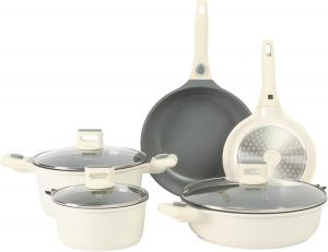Набор кастрюль и сковородок Sur La Table Kitchen Essentials Potluck Porch с антипригарным покрытием, 13 шт, белый