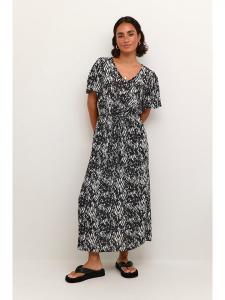 Платье Kaffe, черный/белый