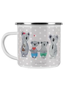 Кружка для кофе Семейство коал (две), без слов, пастельно-серого цвета Mr. & Mrs. Panda
