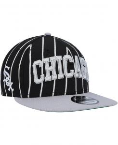 Мужская черно-серая кепка Chicago White Sox City Arch 9FIFTY Snapback New Era