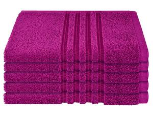 Гостевое полотенце Schiesser Milano im 5er Set, розовый